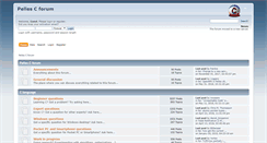 Desktop Screenshot of forum.pellesc.de